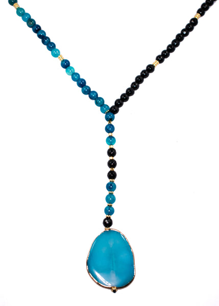 The Y Agate Necklace